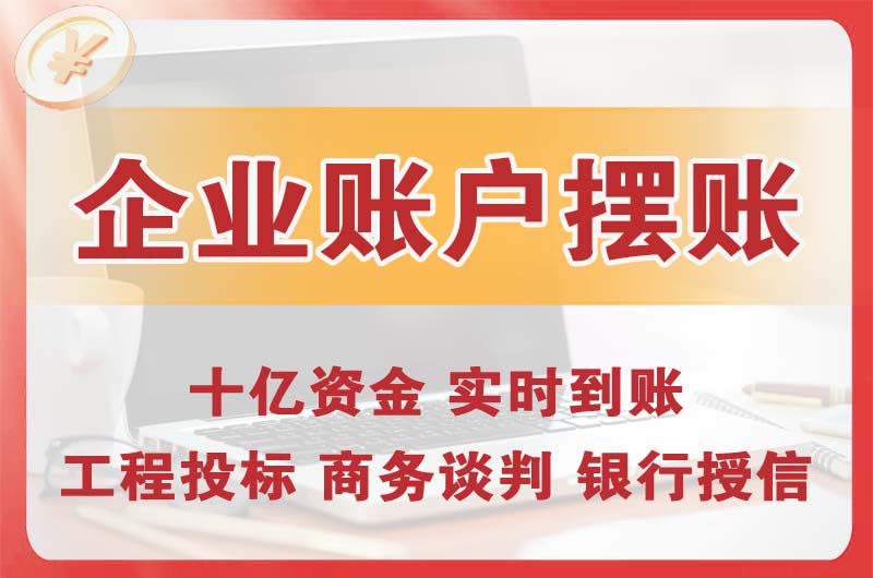 东区企业账户摆账
